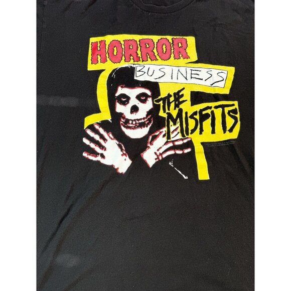 2019 Cyclopian Music THE MISFITS Horror Business Graphic Unisex T-shirt L/XL - Picture 2 of 9